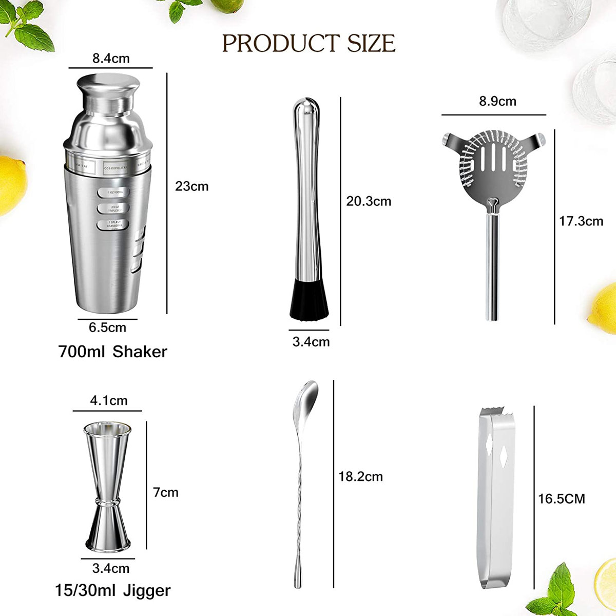 vinekraft cocktail making set